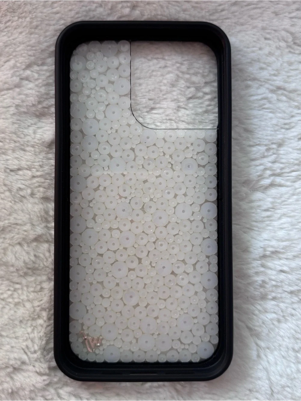 Wildflower iPhone Case X Pearl White